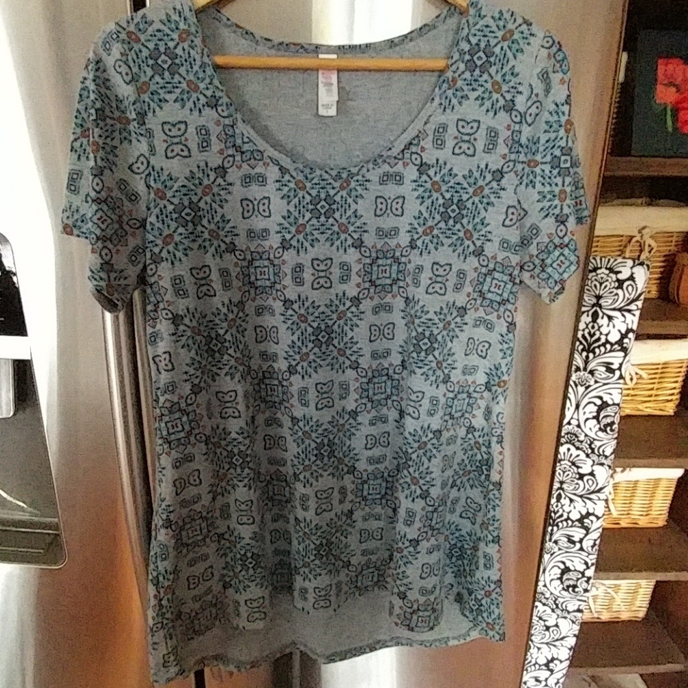 LuLaRoe Aztec Print Classic T!